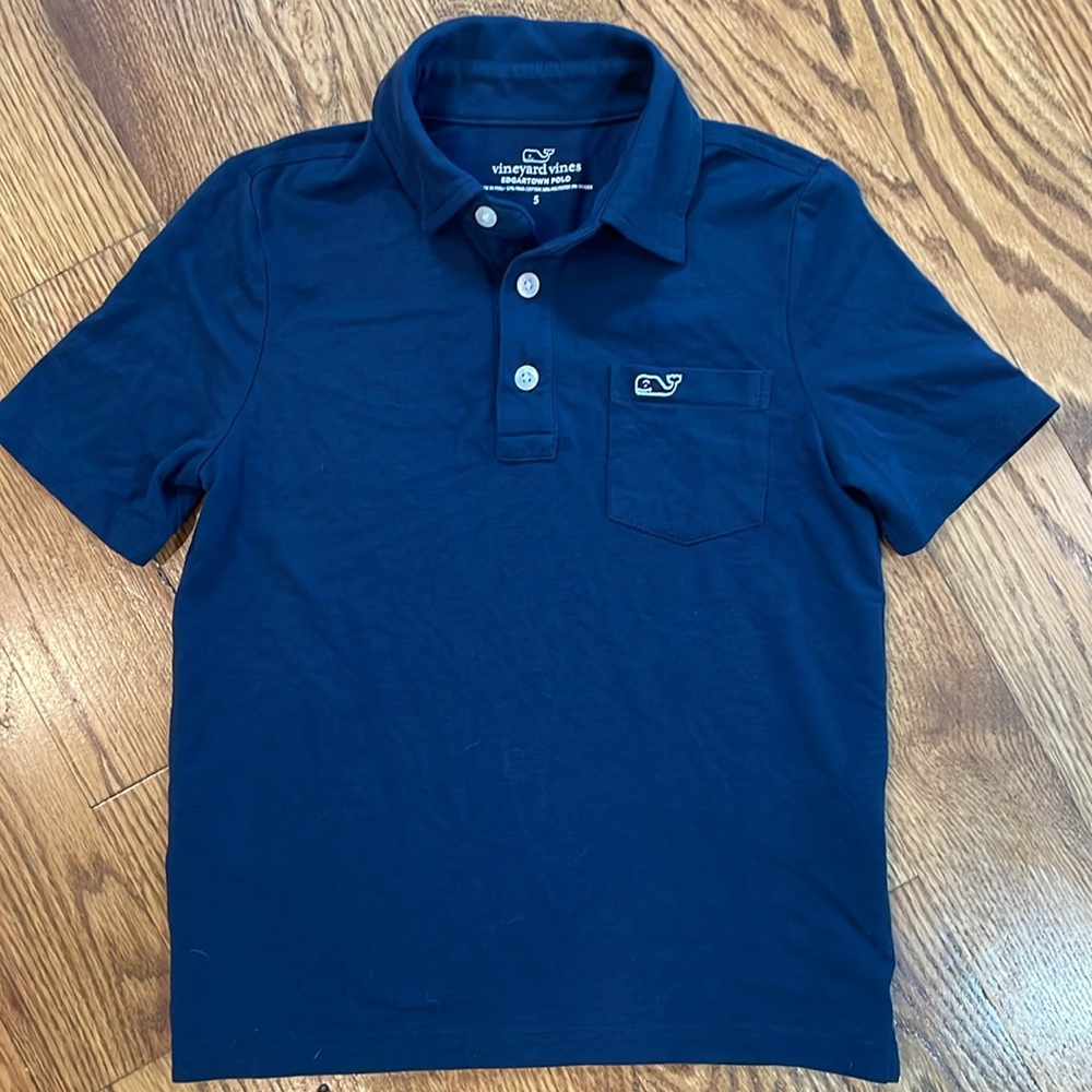 Boy’s Vineyard Vines Edgartown Polo Shirt. Size 5. Like New Condition. - Picture 3 of 10